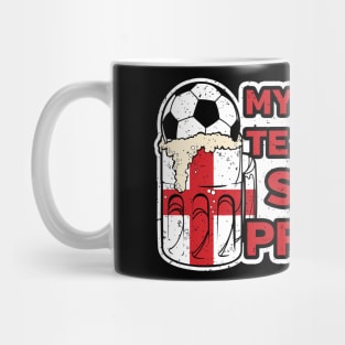 England Soccer Drinking Team Mug